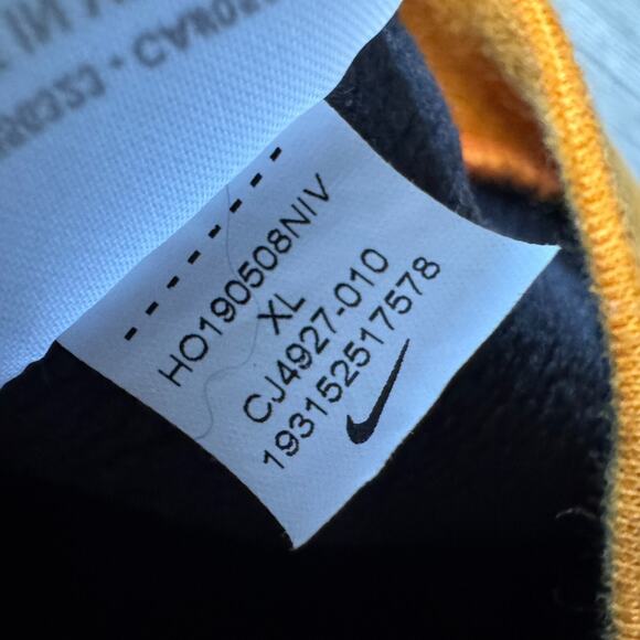 Nike Sportswear Fleece Sweatshirt Crop Womens XL Colorblock 1/4 Zip Pullover - Picture 4 of 8